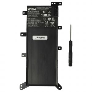 vhbw 1x Batterie compatible avec Asus VivoBook X555UJ-XO018T, X555UB-XX018T, X555UB-XO227D ordinateur portable (4900mAh, 7,5V, Li-polymère) - Occasion