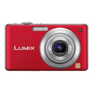 Panasonic Lumix DMC-FS6R - Appareil photo num&eacute;rique - compact - 8.1 MP - 4x zoom optique - Leica - rouge - Occasion