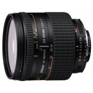 Nikon Objectif Appareil Photo Teleobjectif et Zoom AF Zoom-Nikkor 24-85mm f/2.8-4D IF [Noir] - Occasion