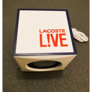 Mini Cube Enceinte L!VE Lacoste - Occasion