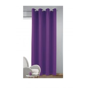 Rideau Porte Fenetre Occultant Uni Prune 280x150cm Isolant Épais Aubergine Anno Metallic Pret À Poser Doublerideau Tenture Oeillet Metal Doré Retro Pourpre Voilage Bordeau Ocult Obscursir Lilas Violet - Occasion