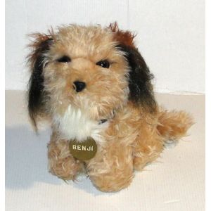peluche chien benji dakin vintage mulberry square - Occasion