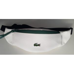 Sac Banane Zipp&eacute; Blanc Lacoste - Occasion