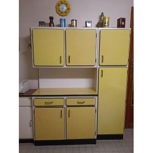 BUFFET FORMICA VINTAGE ann&eacute;es 50-60 - Occasion
