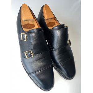 Souliers John Lobb Double Boucles- Excellent État - Pointure 43. Vendus Avec Embauchoirs. - Occasion