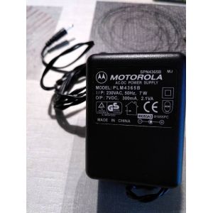 Chargeur Motorola plm4365b output 7vdc 300mA 2,1VA AC/DC POWER SUPPLY SPN4365B MJ - Occasion