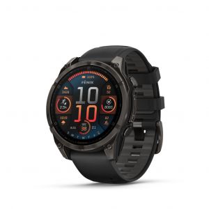 Garmin Fenix 8 Sapphire Amoled Titane 47mm Carbon Gray Gris - Occasion