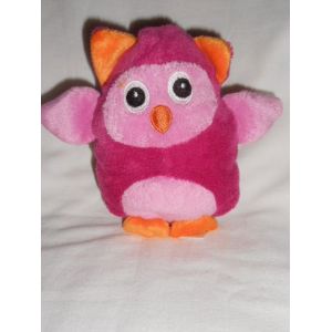 Doudou Peluche Set De Bain Jouet Pour Le Bain Home Création Chouette Hibou Rose Fushia Orange Bille Dans Le Corps Tex Idea - Occasion