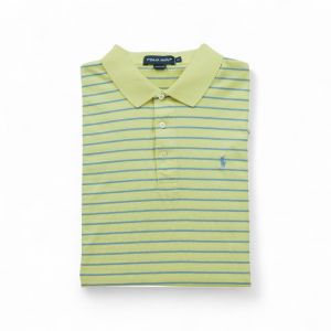 Reconditionné - Polo Manches Courtes Homme Golf Jaune - Taille Xl - Homme - Jaune - Occasion