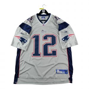 Reconditionn&eacute; - Maillot Homme Nfl New England Patriots - Taille Xl - Homme - Gris - Occasion