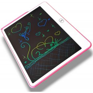 Tablette Lcd Rose 13 Pouces Enfant Dessin Ecriture Effaçable Ardoise Numérique - Occasion