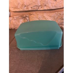 Beurrier Tupperware Turquoise Plaquette 250g - Occasion
