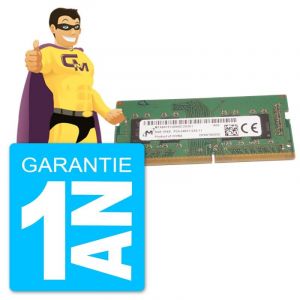 8Go RAM DDR4 PC4-19200S Micron MTA8ATF1G64HZ-2G3E1 SODIMM PC Portable - Occasion