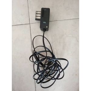 Filtre ADSL noir phone prise cuivre RJ11 m&acirc;le - Occasion