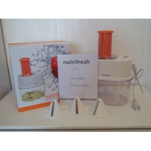 Nutrifresh Spiralizer &agrave; l&eacute;gumes &eacute;lectrique - Occasion