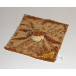 Doudou Singe Baby Love Marionnette Peluche Singe Banane Babylove - Occasion