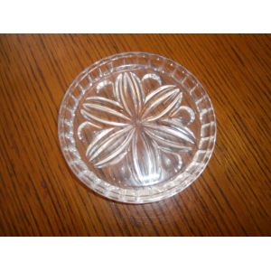 Dessous De Bouteille Dessous De Carafe En Cristal Vintage - Occasion