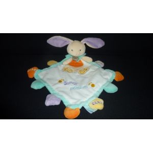 Doudou Lapin Super Doudou Neuf Babynat 1800284 48 - Occasion