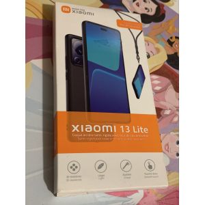 Coque Arri&egrave;re Semi Rigide Pour Xiaomi 13 Lite Made For Xiaomi + Tour De Cou Amovible Noir - Occasion