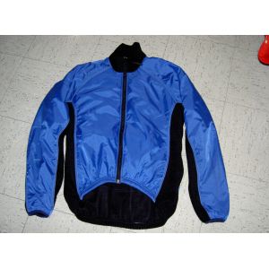 Blouson De Cyclisme Pour Hiver Molletonné Bleu Marine Et Noir Décathlon Taille 40 - 42 - Occasion