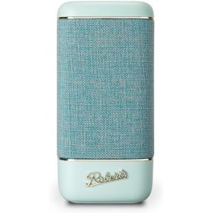 Hamiltion-Roberts Enceinte Bluetooth Beacon 335-Portable, Rechargeable, Autonomie 15H, Deux Radiateurs De Basses Passifs, Amplificateur De Basses, Égaliseur, Appairage Stéréo Bleu Ciel - Occasion