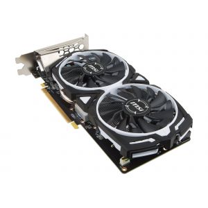 MSI RX 570 ARMOR 8G OC - Carte graphique - Radeon RX 570 - 8 Go GDDR5 - PCIe 3.0 x16 - DVI, HDMI, 3 x DisplayPort - noir, blanc - Occasion