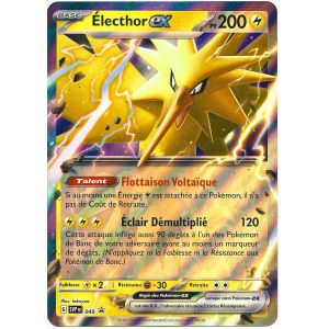 [ Pok&eacute;mon ] Carte " Jumbo " ( Carte Grand Format ) : &Eacute;lecthor Ex + Carte Promo # 049 ( &Eacute;carlate Et Violet - 2023 ) - Occasion