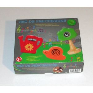 Pack Percussions Bois Ou Set De Percussions 1ere Age 3 Instruments Musique Streetlife Music - Occasion