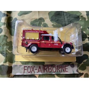 Vehicule Leger Sapeurs Pompiers Land Rover 1/43eme Ixo / Hachette En Boite Vitrine-Hachette - Occasion