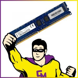 4Go RAM DDR3 Kingston KVR1066D3N7/4G PC3-8500 1066 Mhz DIMM CL17 1.5V - Occasion