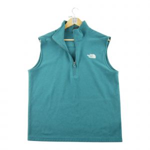 Reconditionn&eacute; - Pull Polaire Homme Tnf Turquoise - Taille L - Homme - Turquoise - Occasion