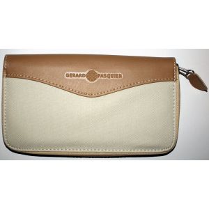 Portefeuille Gerard Pasquier Neuf Couleur Beige - Occasion