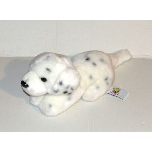 Doudou Chiot Dalmatien Lascar - Peluche Chien Couché 20 Cm - Occasion