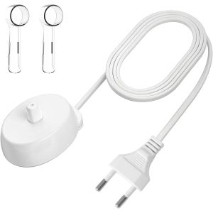 Chargeur De Brosse &Agrave; Dents &Eacute;lectrique Pour Braun Oral B 3757 650 700 2000 2500 3000 4500 5000 6000n 8900 9000n D16 D12 D20 Pro Smart Vitality Genius Series Oral B &Eacute;tanche Chargeur De Voyage - Occasion