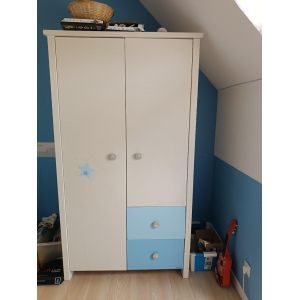 Armoire Et Commode Avec Table À Langer Amovible Sauthon - Occasion