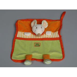 Doudou Souris Plat Orange Vert Milie Doudou Et Compagnie - Occasion