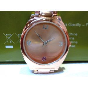 Montre Bracelet Cuivr&eacute; Et C&eacute;ramique Blanche Pour Femme - Occasion