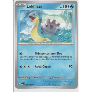 Carte Pokémon - Lokhlass - 131/165 - Ev3,5 - 151 - Occasion
