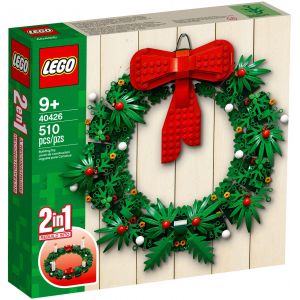 Lego Saisonnier - Couronne De Noël 2-En-1 - 40426 - Occasion