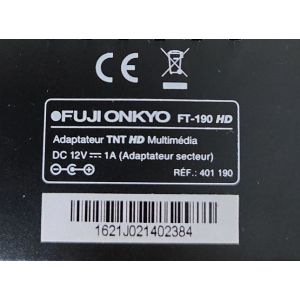 Adaptateur TNT HD FUJIONKYO FT-190 HD - Occasion