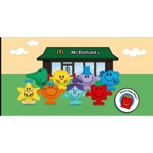Peluche Monsieur Curieux - Happy Meal Mc Do 2025 - Occasion