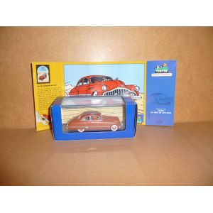 Voiture Tintin. L&#39;Américaine Rouge. Tintin Au Pays De L&#39;Or Noir. Hergé/ Moulinsart - Occasion