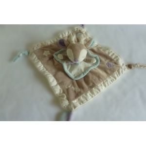 Doudou Cerf Noisette Plat Très Bon État Sauthon - Occasion