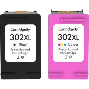 302Xl Compatible Avec Hp 302 302Xl Cartouches D'Encre Multipack, Pour Hp Officejet 3830 3831 4650, Deskjet 1110 2130 2132 3630 3632 3637, Envy 4520 4524 4527¿ - Occasion
