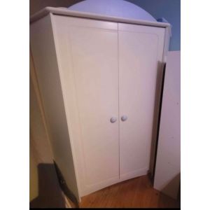 Armoire Et Commode Blanche Sauthon - Occasion