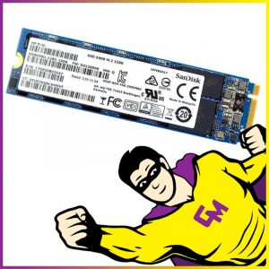 SSD SATA M.2 2280 256Go SanDisk X400 856448-001 - Occasion