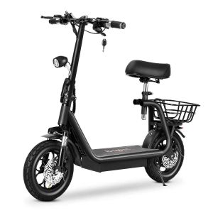 Bogist M5 Pro Trottinette &Eacute;lectrique Pliante Pneu Pneumatique 12.5*2.25 Pouces Moteur 500w Batterie 48v 13ah, Si&egrave;ge Absorbant Les Chocs Et Porte-Bagages - Occasion