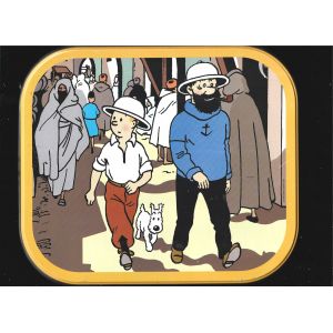 Tintin Boite A Gateaux En Fer Delacre, Tintin Moulinsart 2010 - Occasion