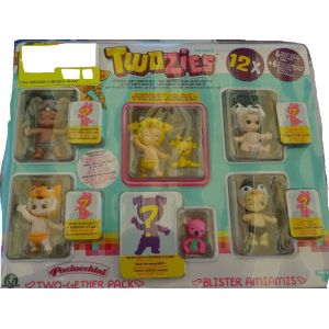 Twozies Amiamis - Coffret 12 Twozies - 6 Bébés + 6 Animaux - Occasion