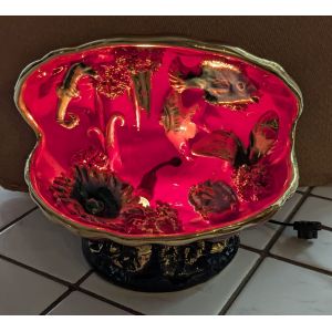 Lampe Coquillage Coquille St Jacques - Vallauris - Occasion